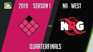 Square One vs NRG Esports (Part 1) | OWC 2019 Season 1: North America West [Quarterfinals]