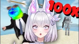 THESE CHALLENGES ARE TOO MUCH! | Minecraft At 100x Speed  (Martincitopants Reaction)