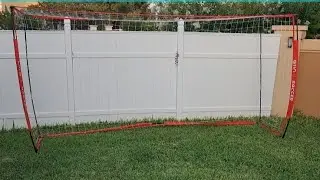A11N Soccer Goal for Backyard - Portable Net for Youth/Adults, Quick Setup Practice Team Training