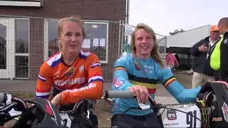 Laura Smulders en Elke Vanhoof | Europees kampioenschap BMX 2015