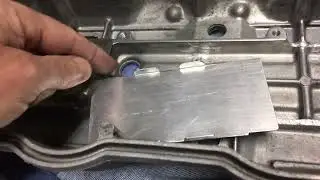 Toyota 22RE valve cover mod / custom oil baffle