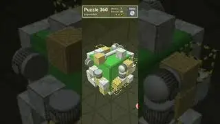 PUSHING MACHINE 3D - IMPOSSIBLE Puzzle 360 - (80 moves) -- by qr637