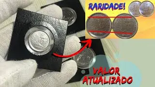 Rara Moeda Cabecinha - Trio de Moedas H&Iacute;BRIDAS: Moedas Mais valiosas do Plano Real em 2020-2021