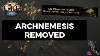 [PoE 3.20] THIS MANIFESTO SAVED PoE - Archnemesis and Loot Goblins Removed