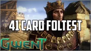 Gwent 41 Foltest Hubert Rejk ~ Succubus Lost Her Charm ~ Gwent Deck Gameplay