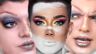 Using EVERY SHADE from the JAMES CHARLES PALETTE | Latchie