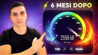 6 MESI con FIBRA 2.5Gbps – COME VA DAVVERO?