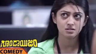 Arulnidhi Come To Pranitha Office Comedy Scene || Goondaism Telugu Movie || Arulnidhi, Pranitha