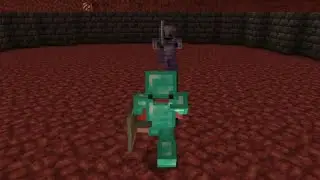 Me with diamond armor vs a Wither Skeleton with enchanted netherite armor (Minecraft Challenge)