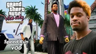 How I Beat Grand Theft Auto Vice City Remastered For the First Time [Full VOD]