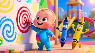 Color Playground Joy 🎨🎠 | Colors Song for Kids | Playful Nursery Rhyme