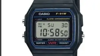 THE CASE OF ZIPPER CASIO WATCH
