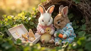 Bibi & BoBo Help a Baby Duck 🐣 | A Heartwarming Bunny Rescue Story