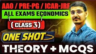 Agricultural Economics | complete rivision fasttrack rivision for Prepg , AAo-2025  | ONE SHOT