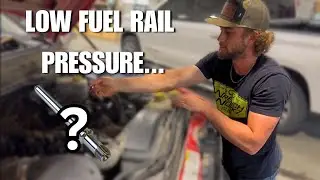 Low Fuel Rail Pressure... How To Diagnose & Fix The Problem