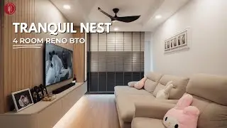 Tranquil Nest: A stunning 4rm BTO renovation at 951C Tampines