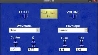 Morse Code Practice Oscillator VST PLUGIN - sineCW