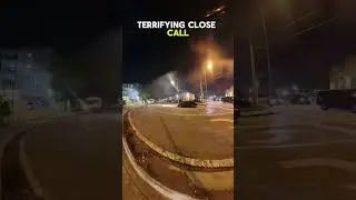 The Luckiest Biker  #crash #motorcycle   #biker #safety  #automobile #funny #motovlog #smartphone