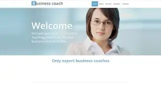 Business School Website Template by WT - 53336