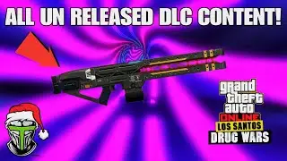 GTA Online -  ALL Un Released DLC Drip Fed Content! Vehicles
