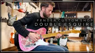 Fender Custom Shop Limited Edition Double Esquire in Aged Pink Paisley