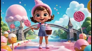 The Ice Cream Bridge Melts Away | Silly Adventure Song for Kids | Melting Bridge Rhyme