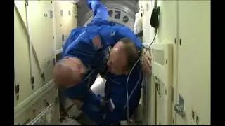 ISS Expedition 54-55 Docking, Hatch Opening and Welcome Activities