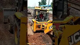 ballast removing work #railway #blt