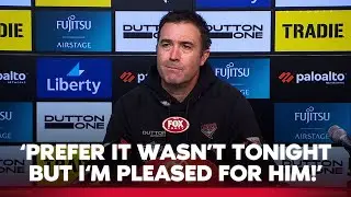 &lsquo;Jake did what Jake does&rsquo; Scott praises Stringer but 'no excuses' for Bombers 😤 | Press Conference