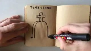 How to Draw a Tombstone
