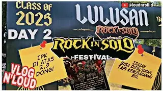 🇮🇩 ROCK IN SOLO FESTIVAL 2025 (DAY 2) ☠️ VLOG N' LOUD #rockinsolo #rockinsolofestival #metal 