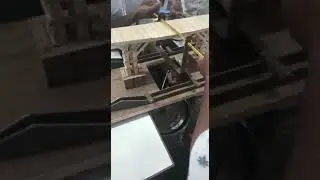 Popsicle sticks simple beam with column testing