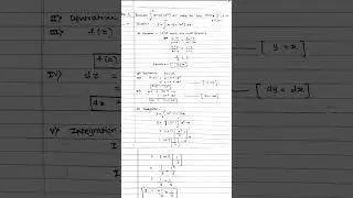complex integration example 3 #shorts #viral