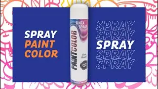 Tinta em Spray Paint Color - Mundo Graffiti