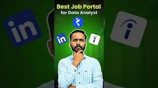 Top 3 Job Portals Data Analyst must apply #shorts #businessintelligence