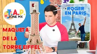 Como hacer la Maqueta de la Torre Eiffel de cart&oacute;n - TAP ZONE Mx