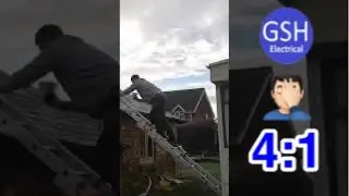 A Different way To Access a Roof 😱