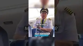 Пилот УНИЧТОЖАЕТ грубого пассажира 🥶