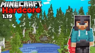 Building the BIRCH FOREST UPDATE in HARDCORE Minecraft 1.19 Survival Let's Play