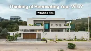Luxury Villa Renovation in Pakistan | Modern Minimalist Home Transformation by Design Block