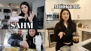 Spend The Day With Us | Stay At Home Mom + Josh is Back At Work + Grocery Trip