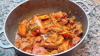 How to Make THE BEST CURRY STEW CHICKEN
