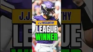 J.J. McCarthy: Fantasy QB STEAL at His Current ADP #shorts #foryou