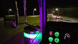 Kenworth W900 engine sound (Caterpillar 3406B)