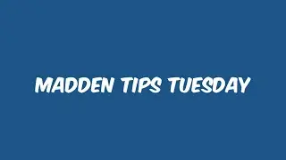 I Form close Overpowered Stretch PLAY!! Madden 20 Tips