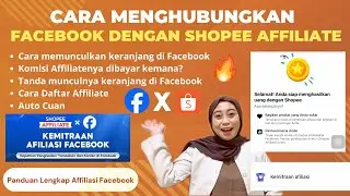 AUTO CUAN || HOW TO CONNECT FACEBOOK WITH SHOPEE AFFILIATE || HOW TO EARN COMMISSIONS FROM FB