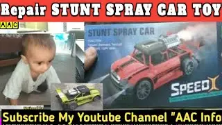 How To Repair STUNT SPRAY CAR TOY of Zain Aslam Watch Full Intresting Video