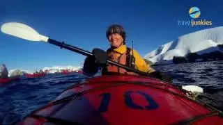 Kajak Expeditions-Reise in der Antarktis
