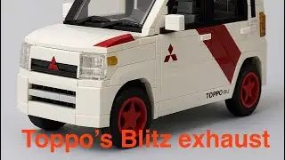Reinstalling the Blitz exhaust and ATF change
