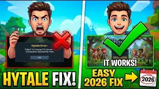 How To Fix Hytale &ldquo;Failed To Connect To Server &ndash; Connection Aborted By Peer&rdquo; | Easy Fix 2026